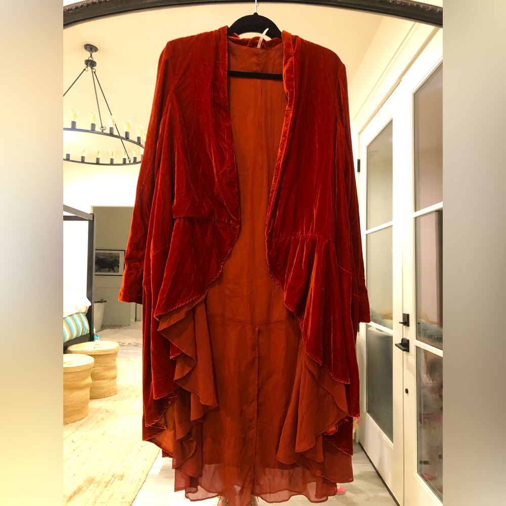FREE PEOPLE Velvet Duster